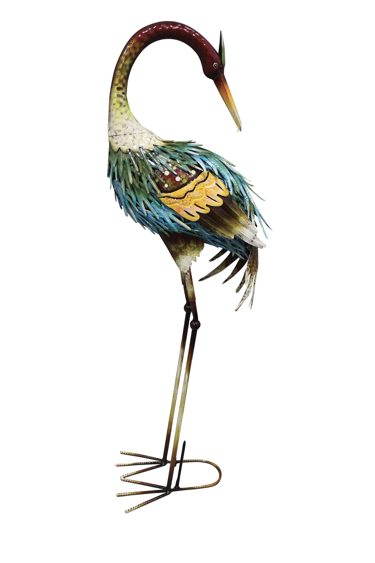 Decoration Garden Heron, 92.08 cm Height