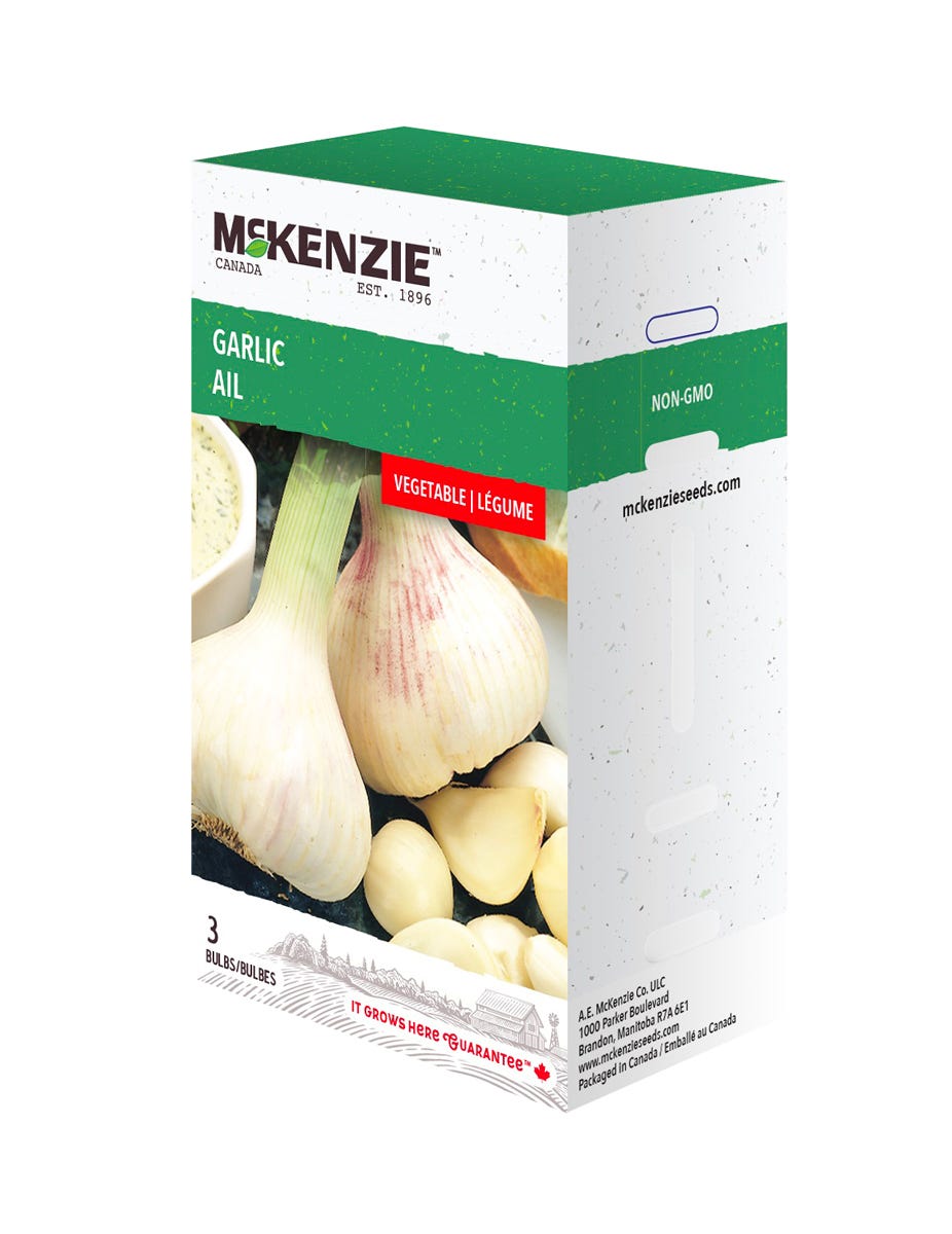 McKenzie Garlic Sets - 3 bulbs
