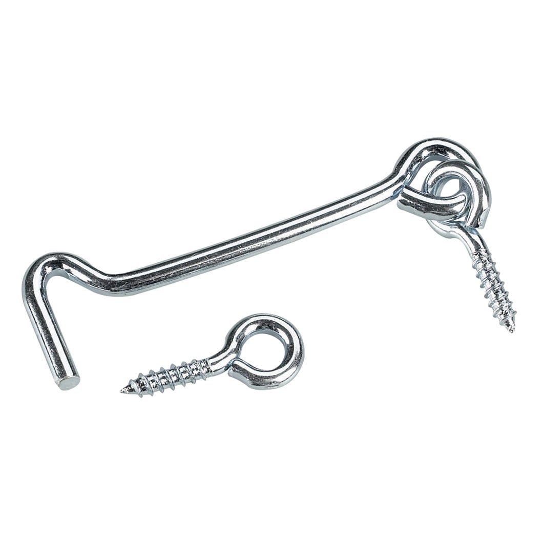 Gate Hook/Eye, 3-in.