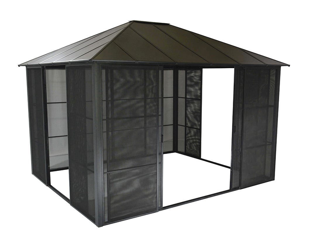 MONTMAGNY Hardtop Gazebo, 10 ft. x 12 ft.