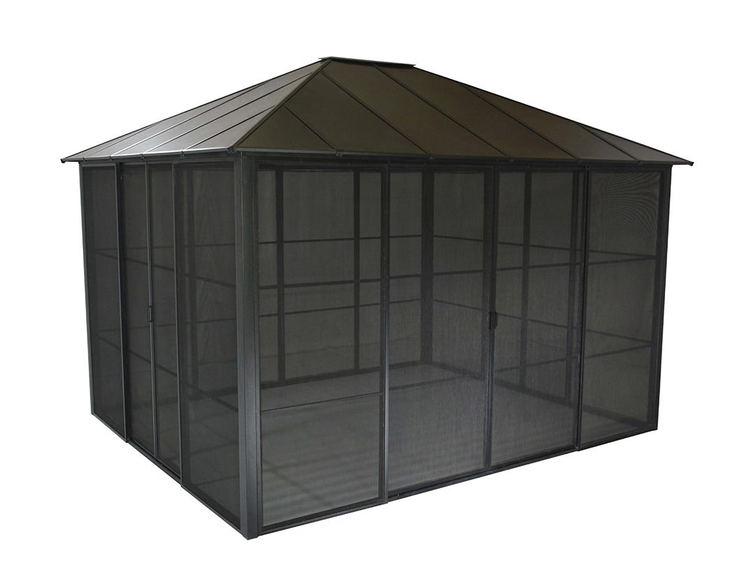 MONTMAGNY Hardtop Gazebo, 10 ft. x 12 ft.