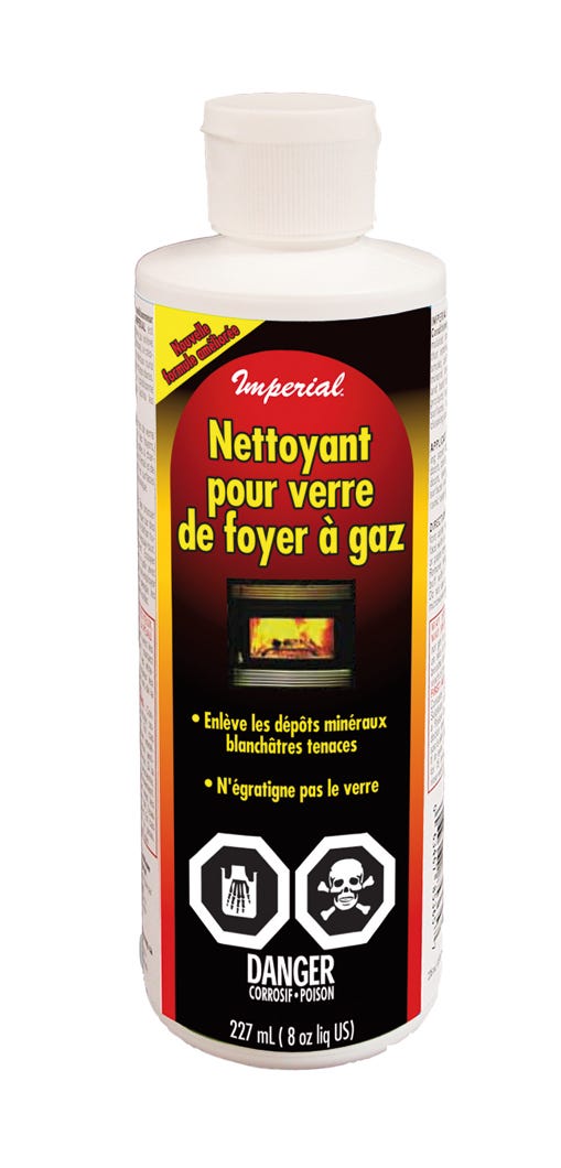 Gas Fireplace Glass Cleaner