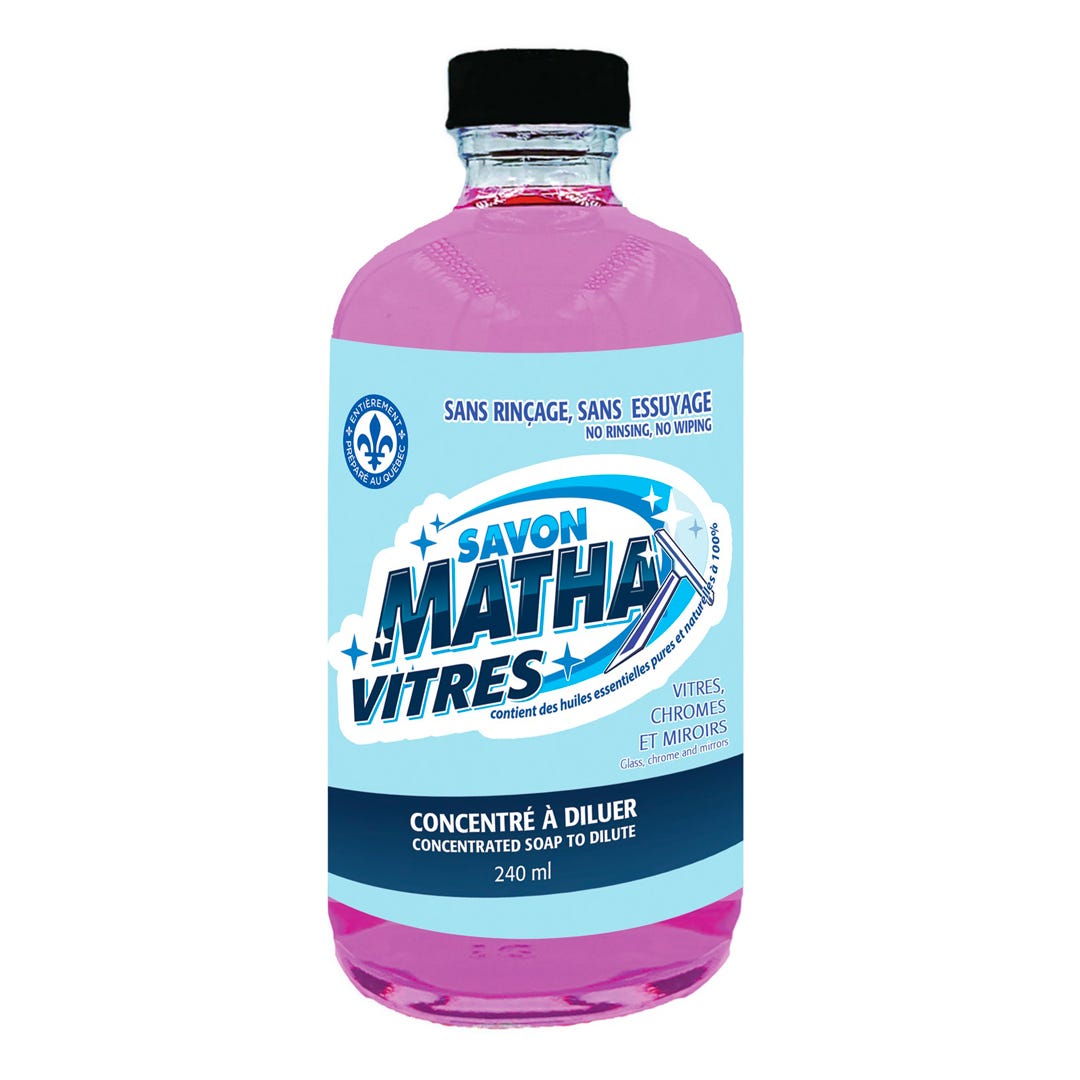 No-rinse window soap