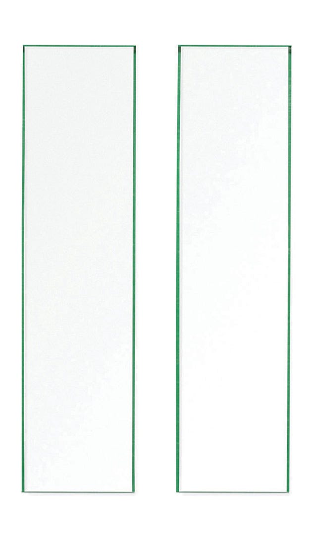 Glass Panel for Aluminum Outdoor Railing Section, 8-in. X 35 1/2-in.