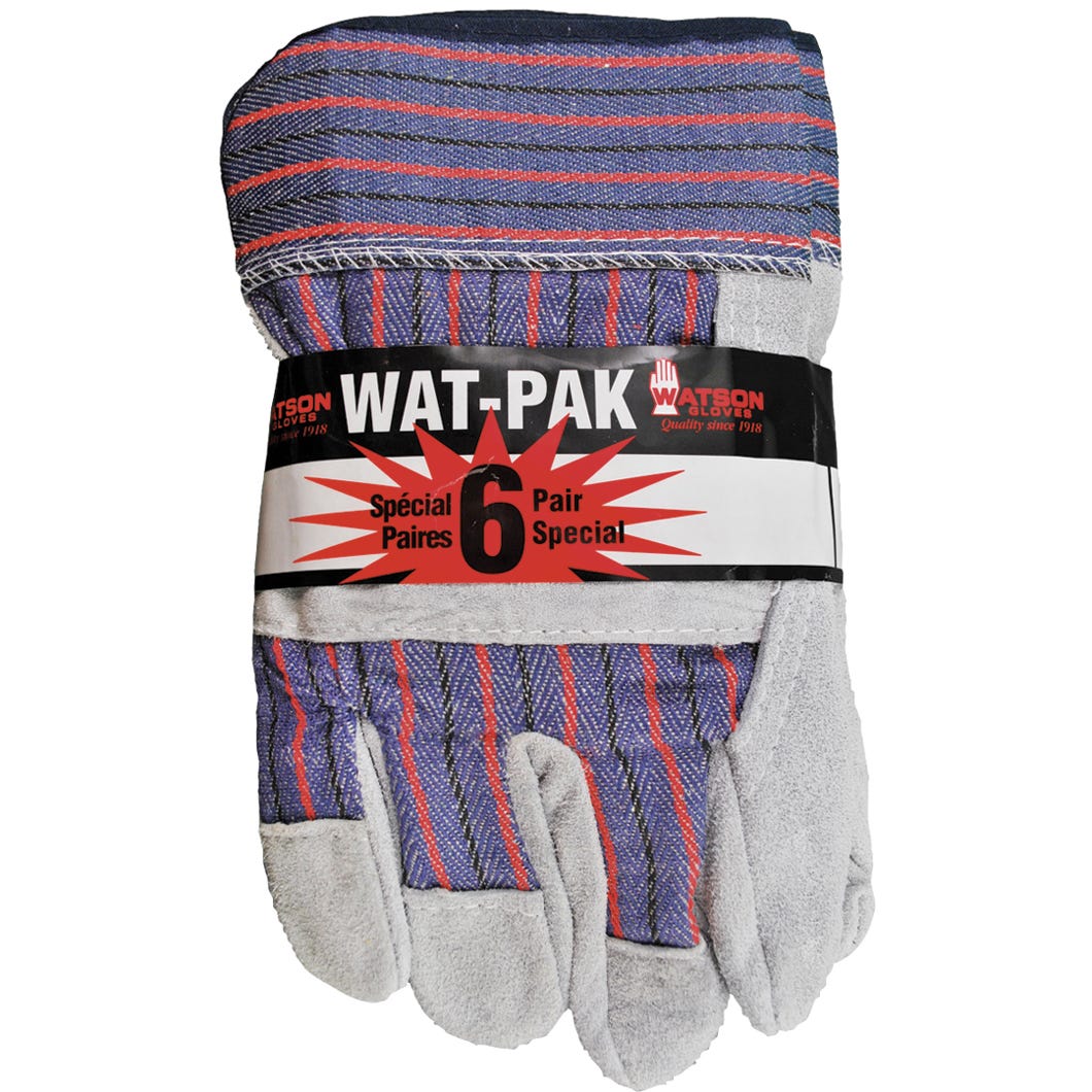 Glove, Cowhide Leather/Cotton