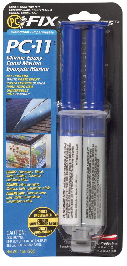 Glue Epoxy Tube, Marine, Waterproof