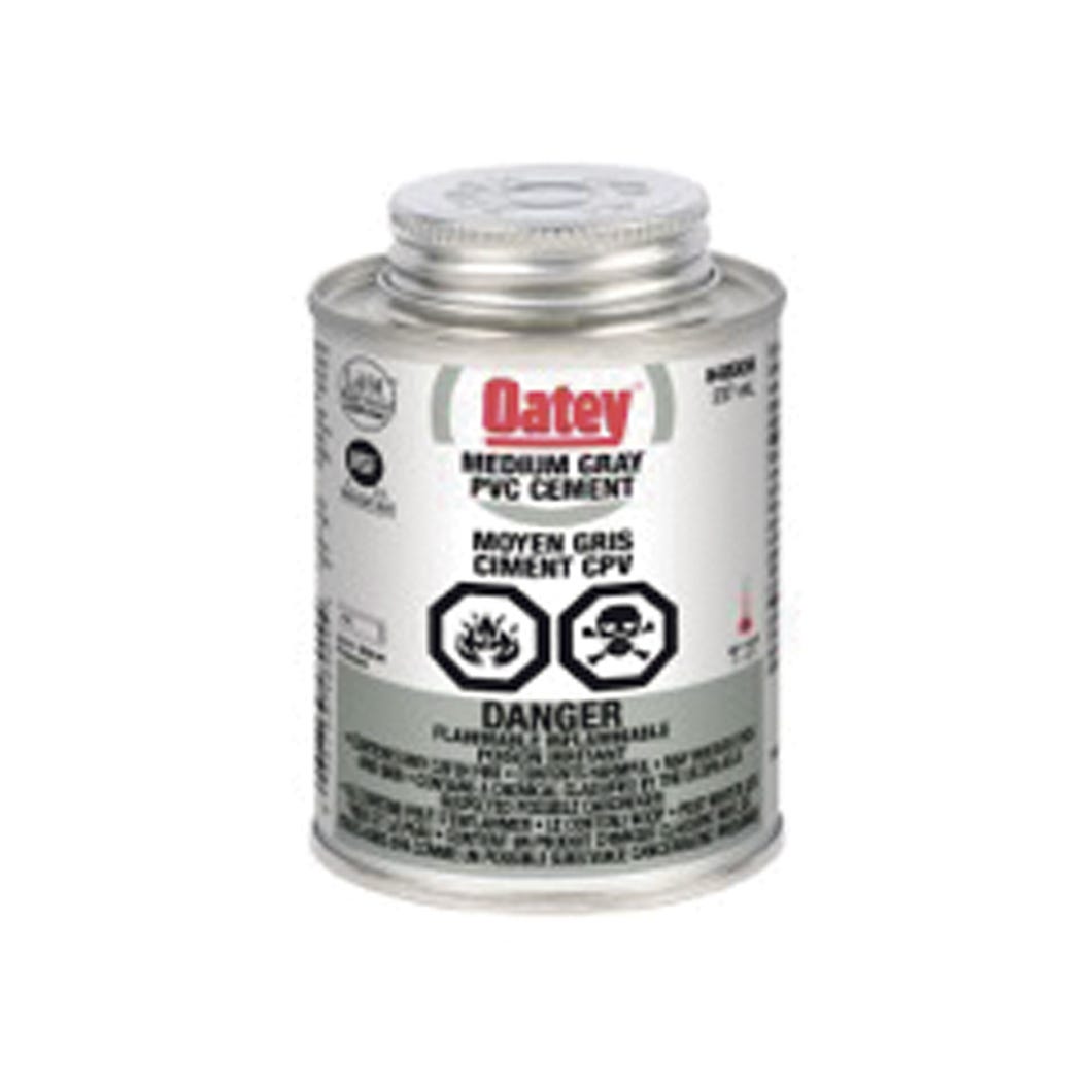 Glue PVC Cement, 236 ml, Grey