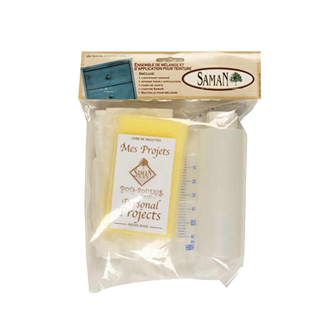 Graduated Staining Kit Water-Based, Bottle/Syringe/Sponge/Gloves