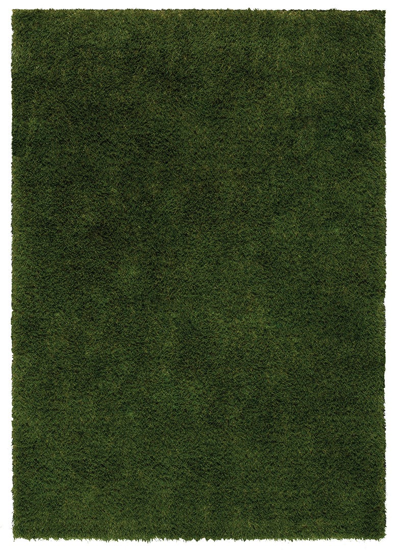 DUNES Grass Mat, 5 in. X 7 in., Green