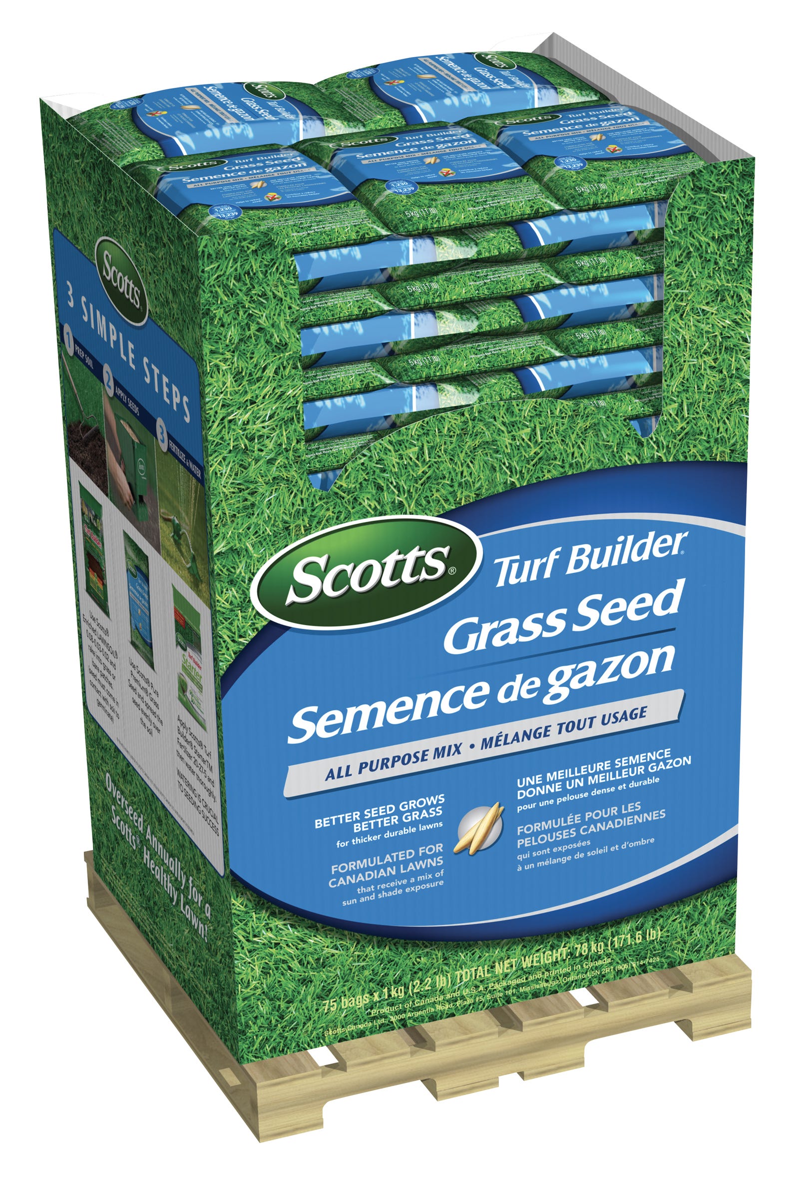 Turf Builder Grass Seed All Purpose Mix, 1 kg