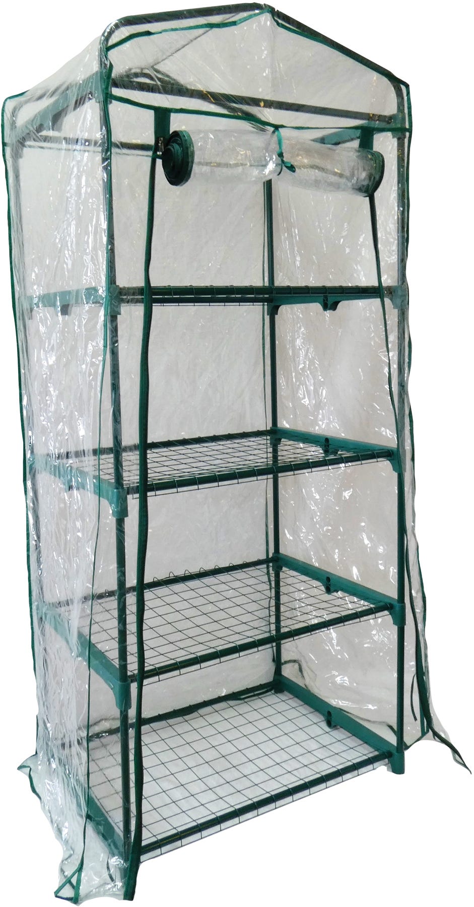 Growit 4 Tier Mini Greenhouse, 27,25-in. x 61,5-in. x 11-in.
