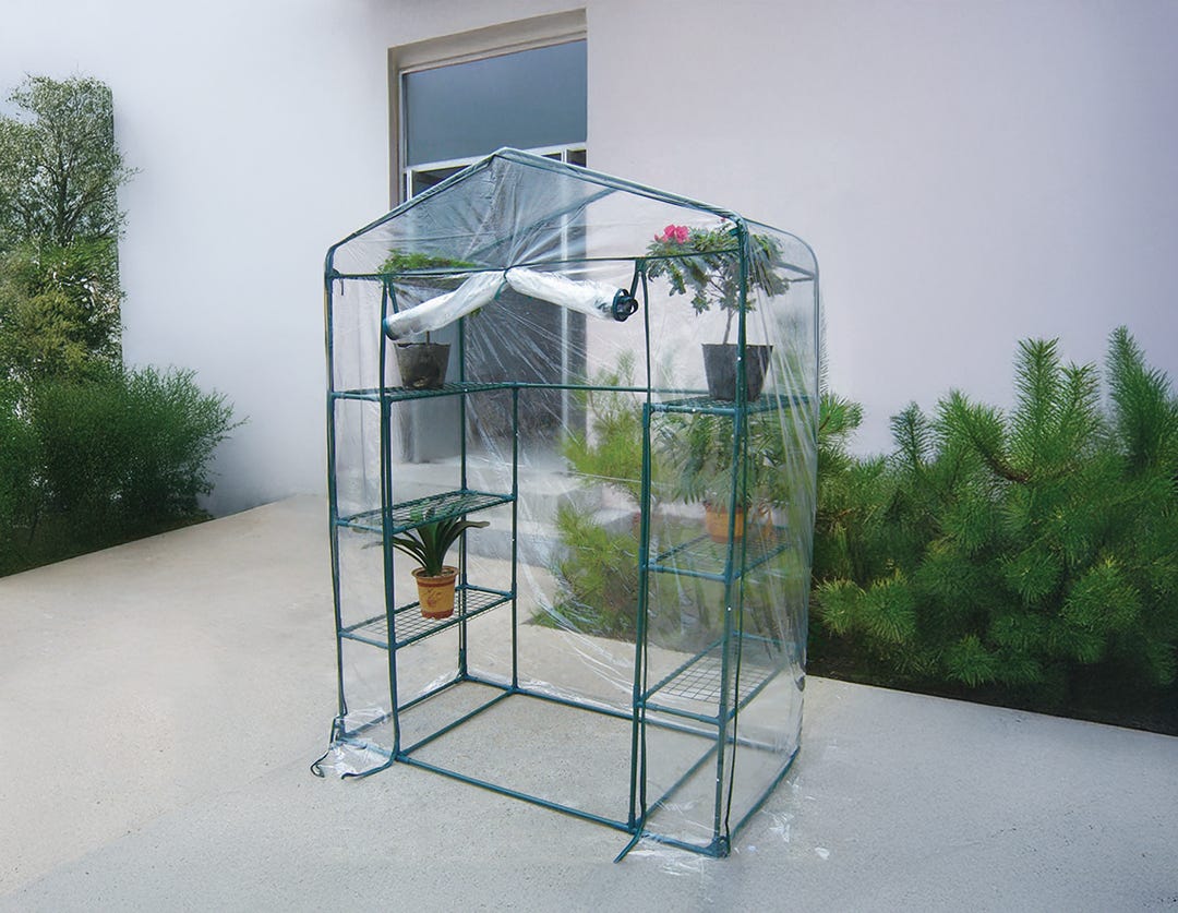 Growit 4 Tier Greenhouse, 56.5-in. X 76.75-in. X 28.75-in.