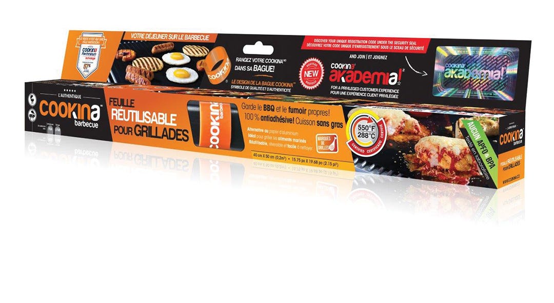 COOKINA Reusable Barbecue Grilling Mat
