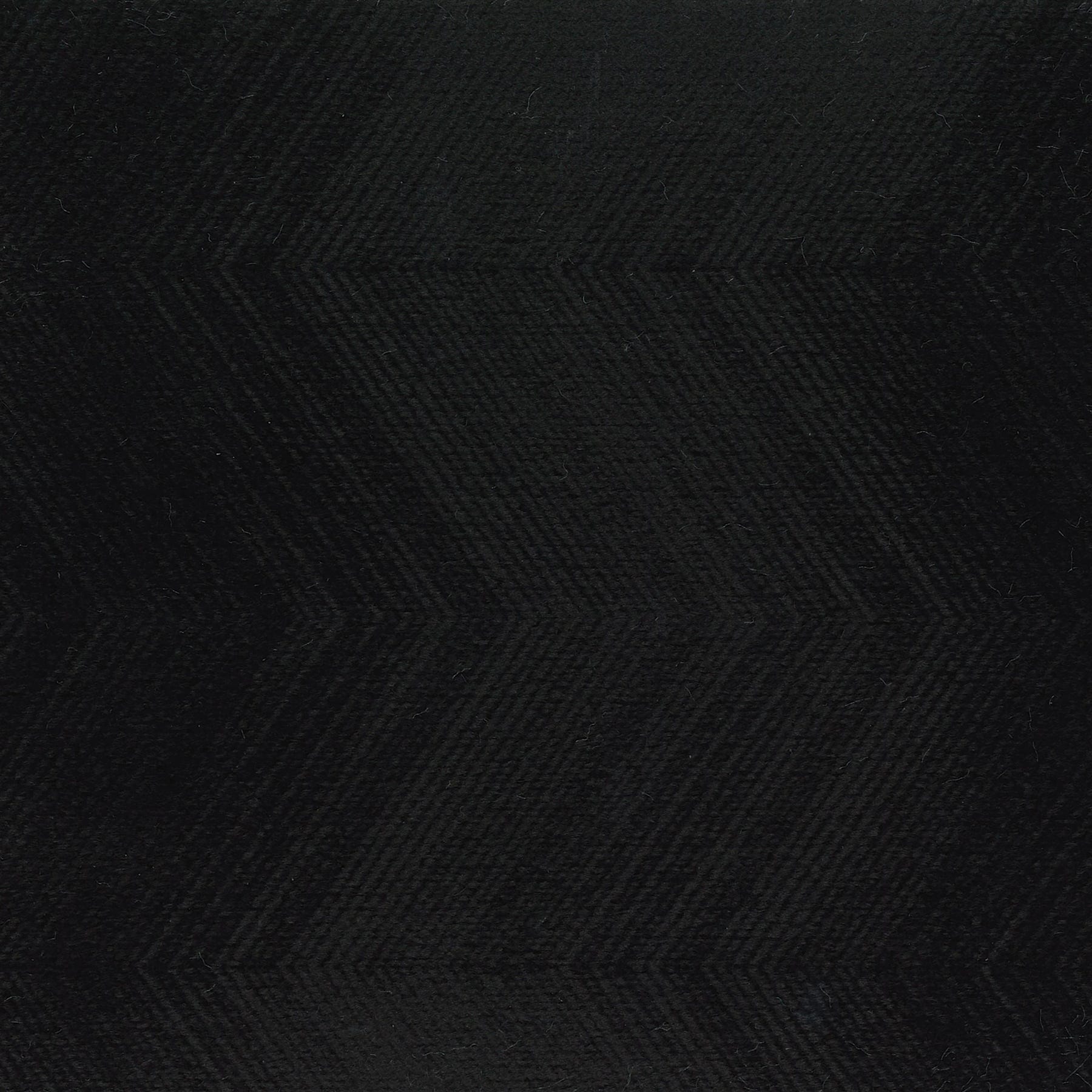 Minuit Velvet Grommet Curtain Panel, Opaque, Black