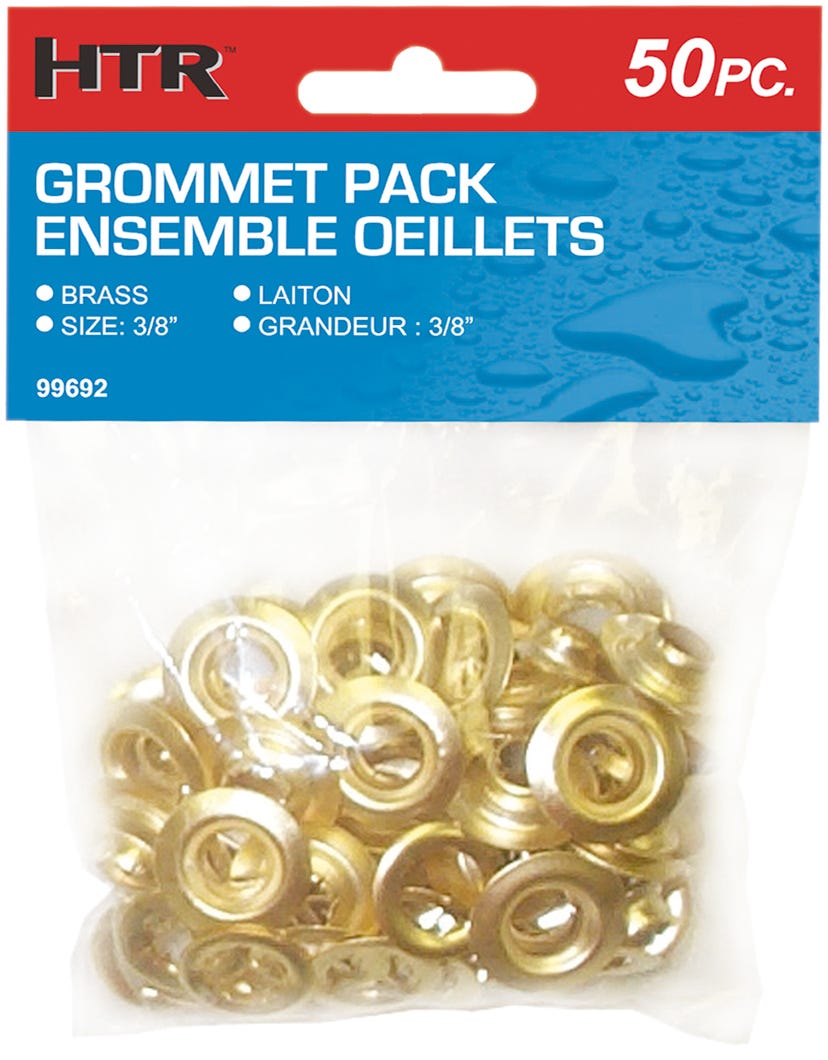 Grommet pack brass