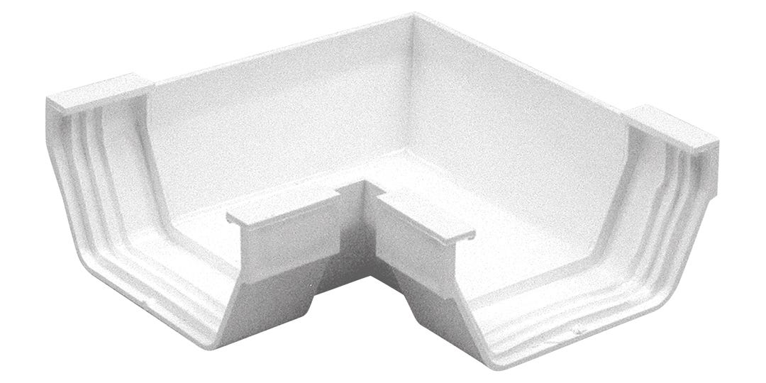 Gutter corner 90° in vinyl