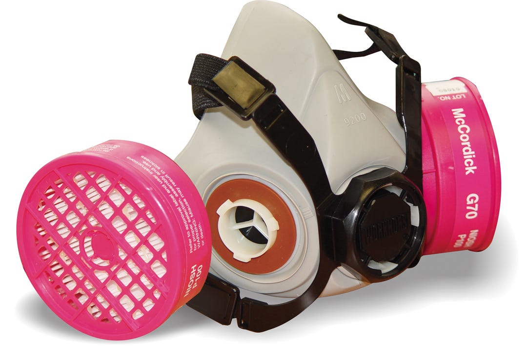 Half Mask Cartridge Respirator P100
