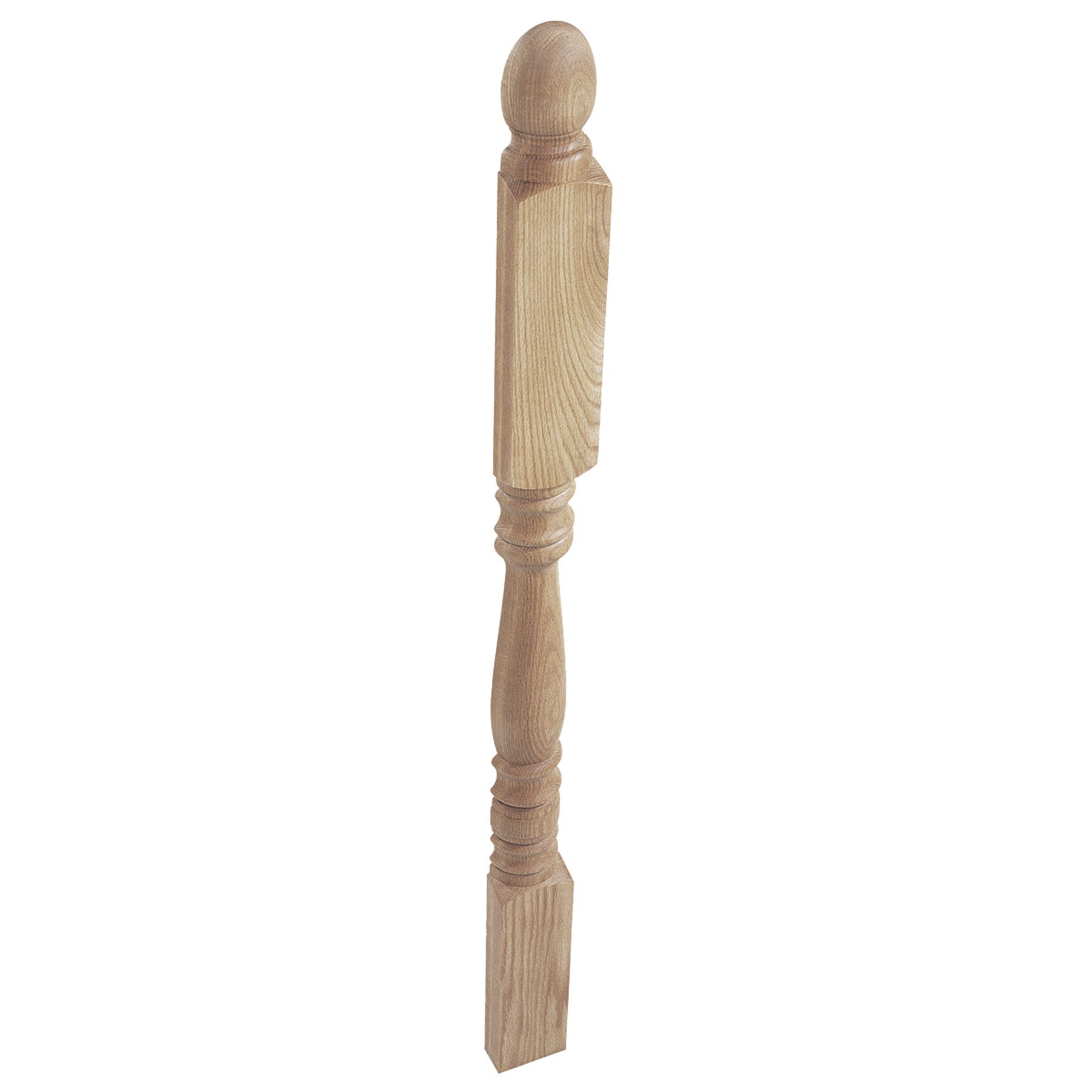 Half-Newel Oak 41 1/2-in.