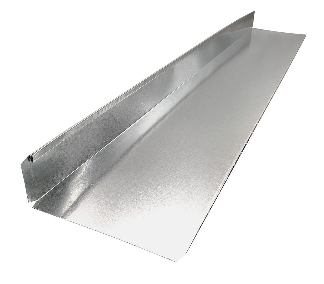 Rectangular Galvanized Half-Stack Duct, 3 1/4-in. X 10-in. X 60-in.