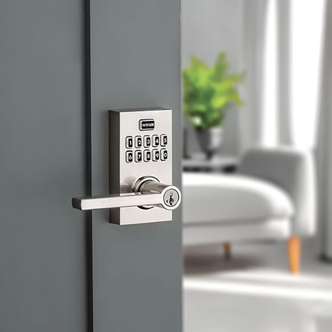 SMARTCODE 10 HALIFAX Electonic Keyed Door Lever