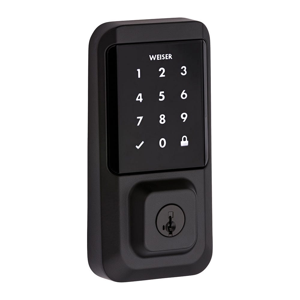 Halo Wifi Smart Lock Deadbolt, Iron Black