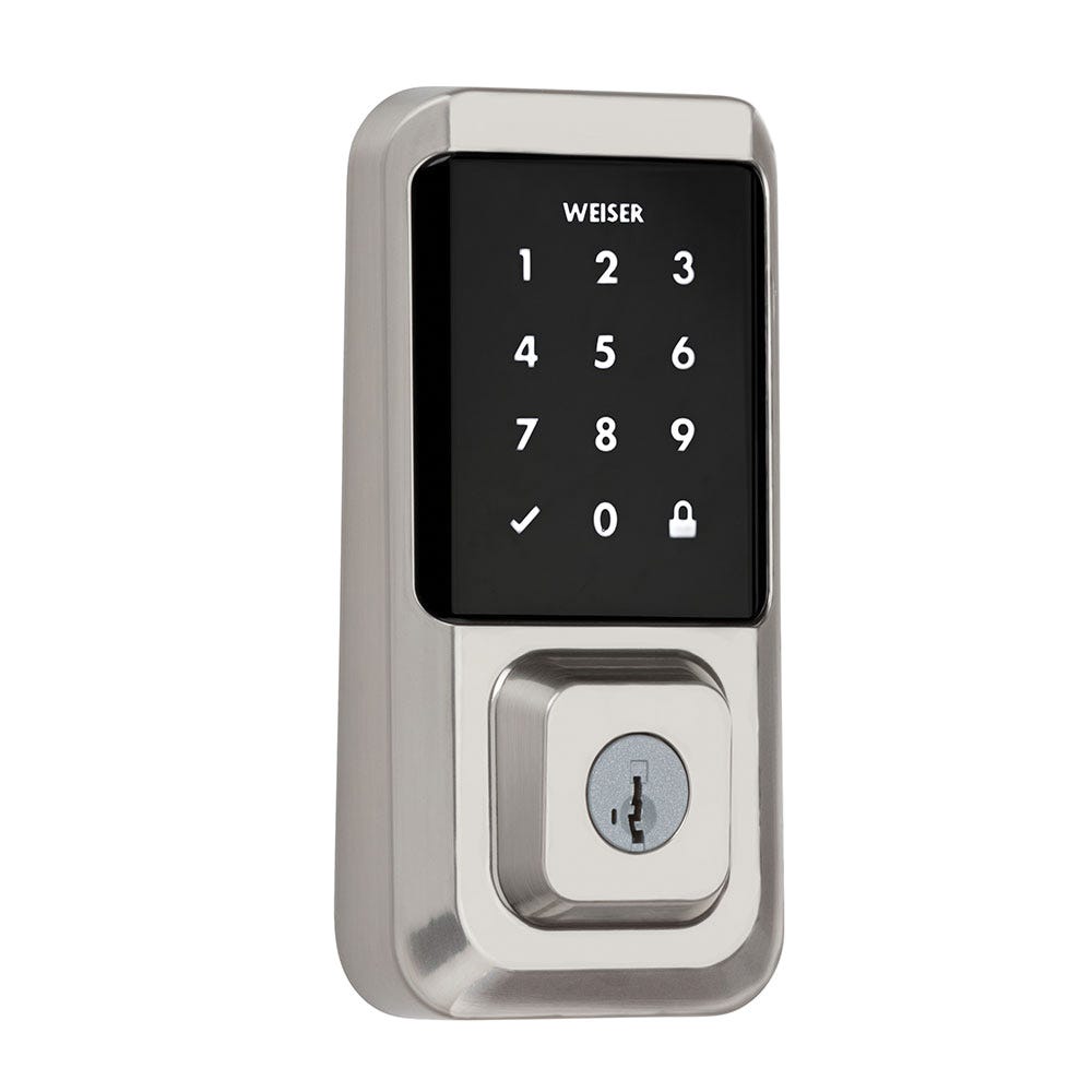 Halo Wifi Smart Lock Deadbolt, Satin Nickel