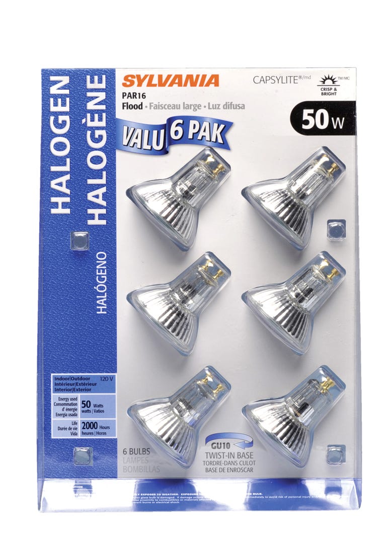 Halogen Flood Light Bulb, Indoor/Outdoor