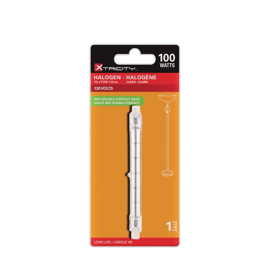 Halogen Light Bulb, Long Lasting, T3 J