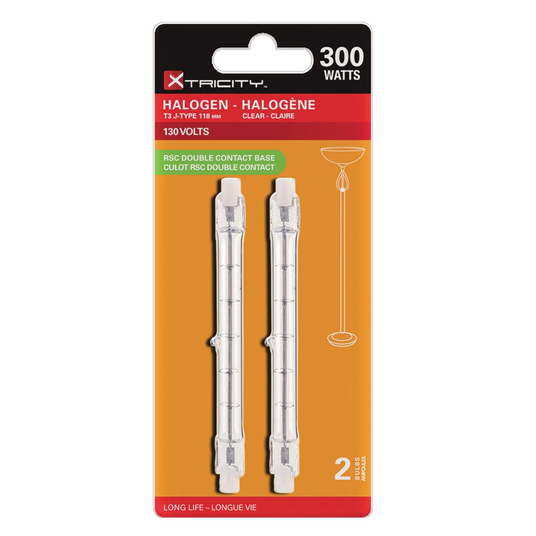 Halogen Light Bulb, Long Lasting, T3 J