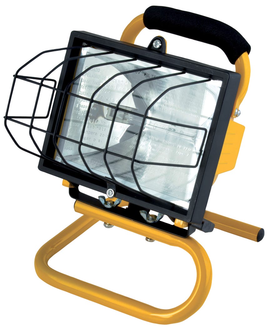 Halogen work light portable