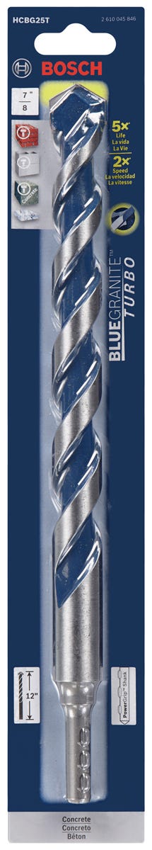 Hammer Drill Bit, 7/8-in. x 12-in.
