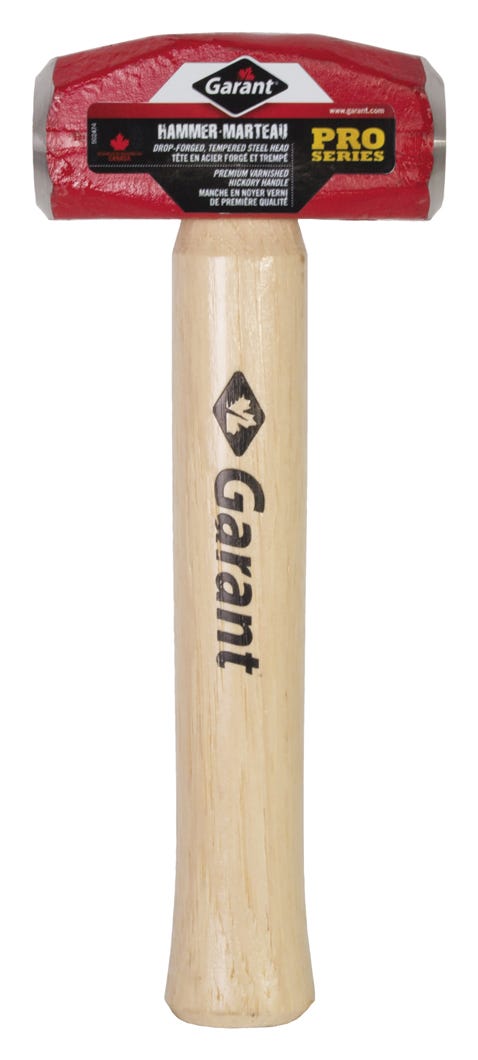 Hammer Mason Club-Steel Head-Hickory Handle 11-in., 3 Lbs