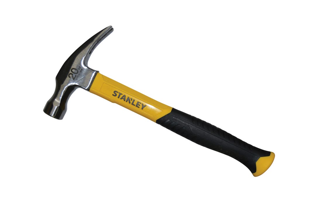 Hammer with Fiberglass Handle, 16 Oz