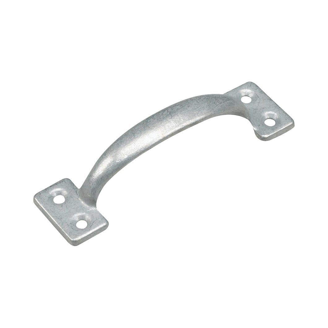 Steel Handle, Galvanized, 6 1/2-in.