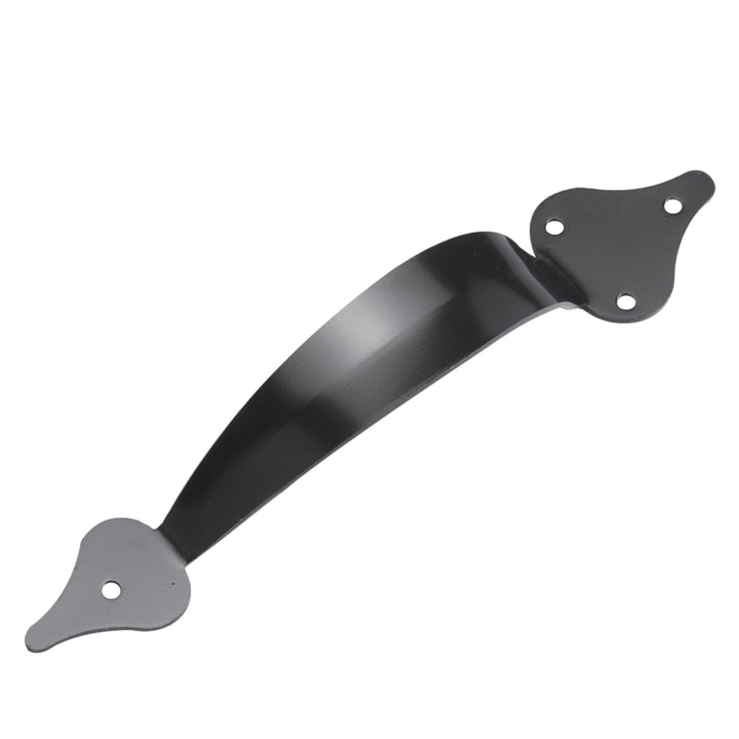 Handle Decorative, Steel, 10-in.