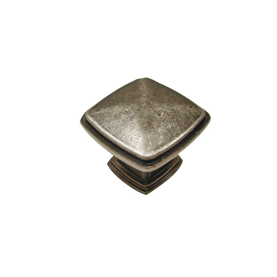 Metal Handle-Knob, Pewter, 31 mm