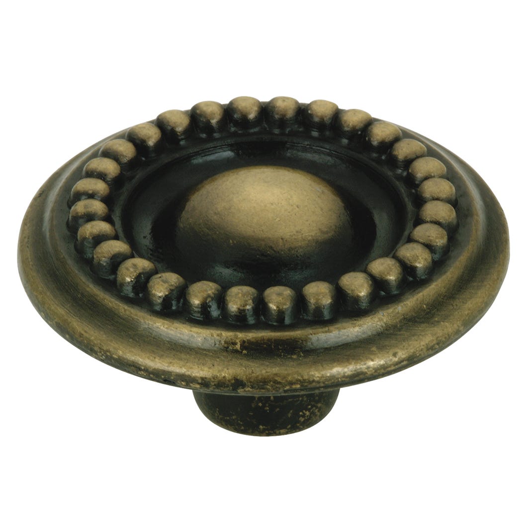 Metal Handle-Knob, English Antique, 39 mm