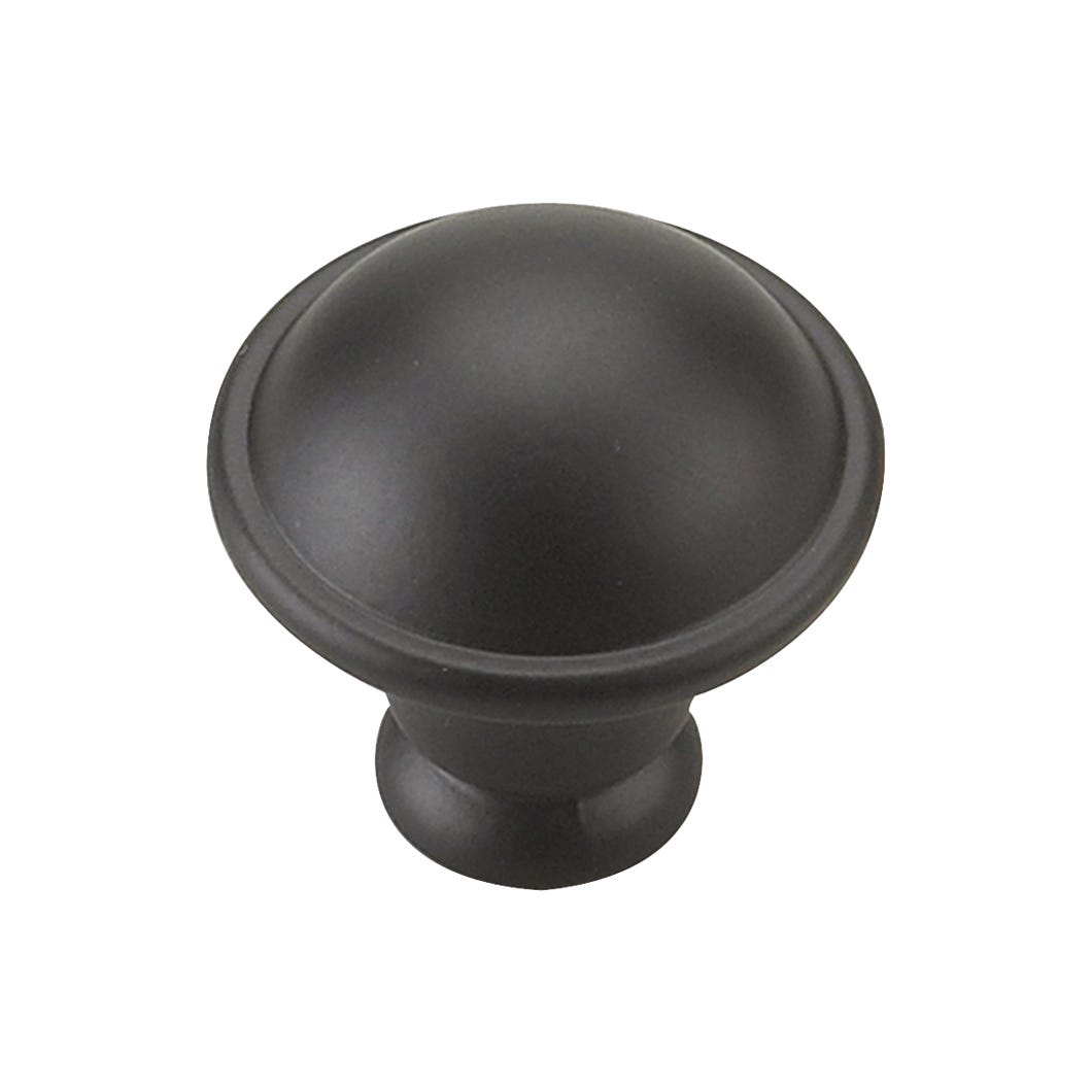 Metal Handle-Knob, Matt Black, 32 mm