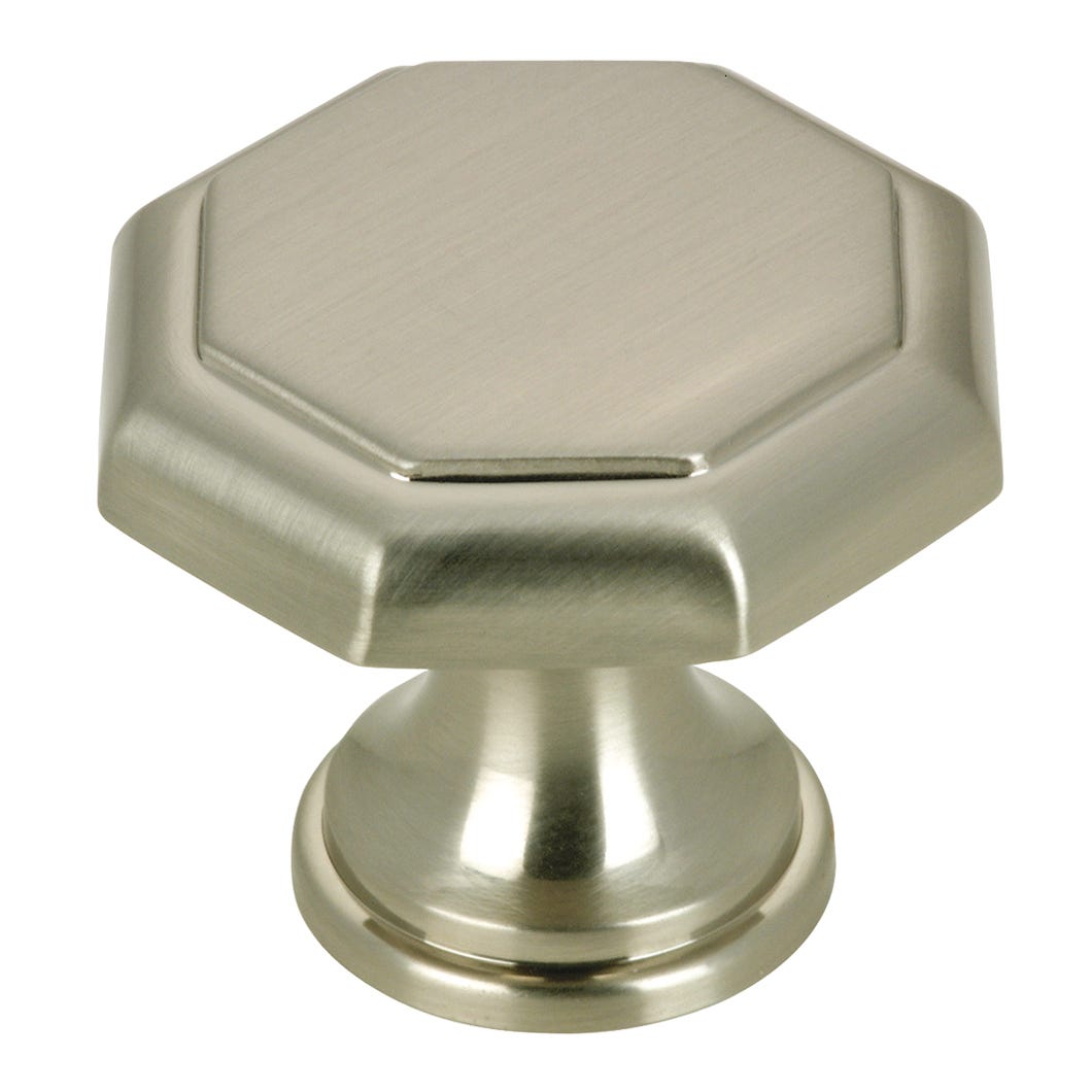 Metal Handle-Knob, Brushed Nickel, 30 mm