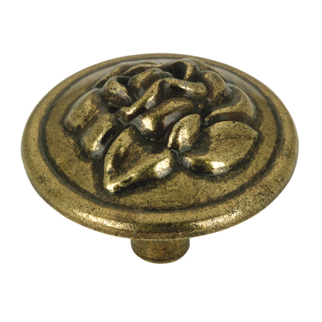 Metal Handle-Knob, English Antique, 32 mm
