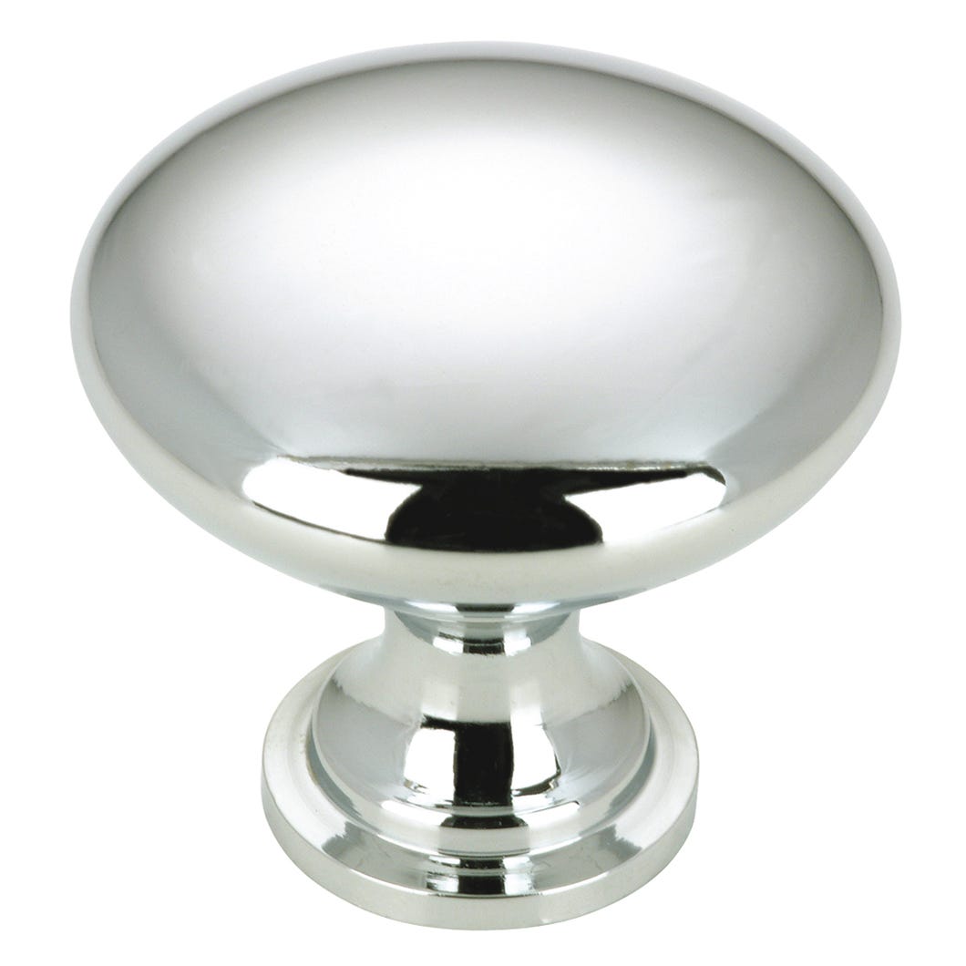 Metal Handle-Knob, Chrome, 30 mm