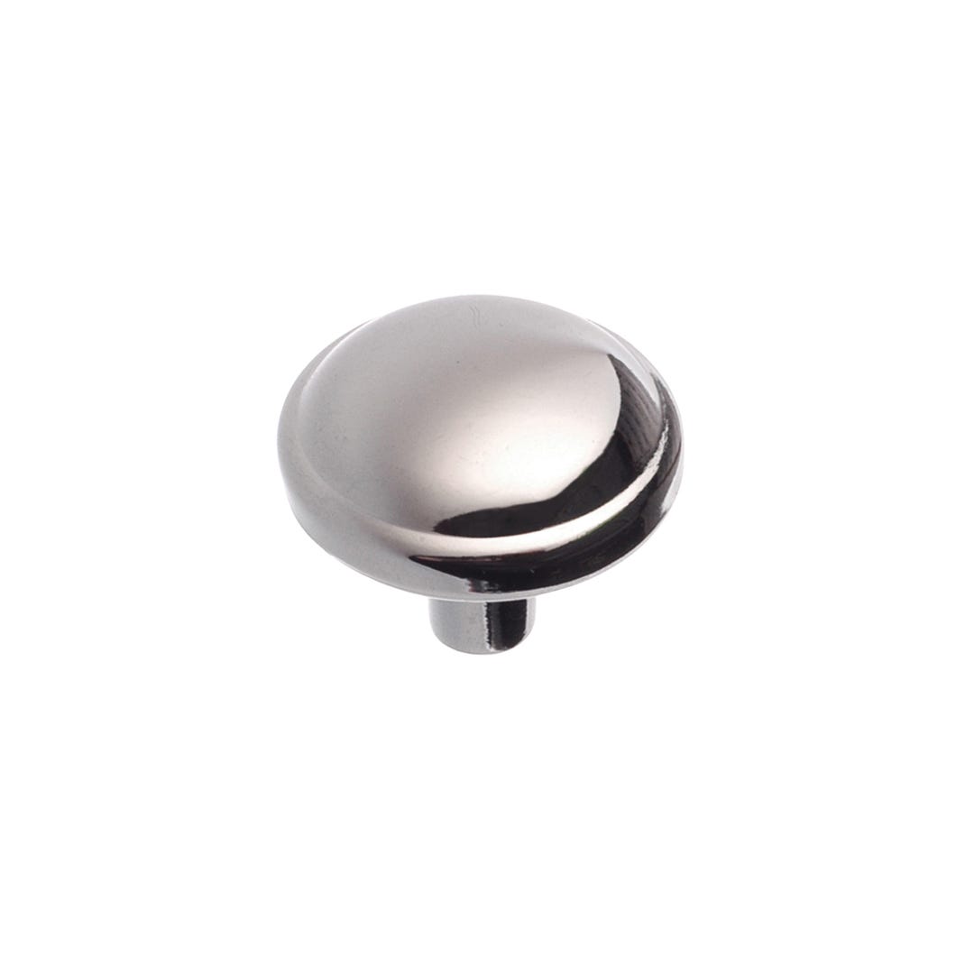 Metal Handle-Knob, Chrome, 28 X 24 mm (8/32)