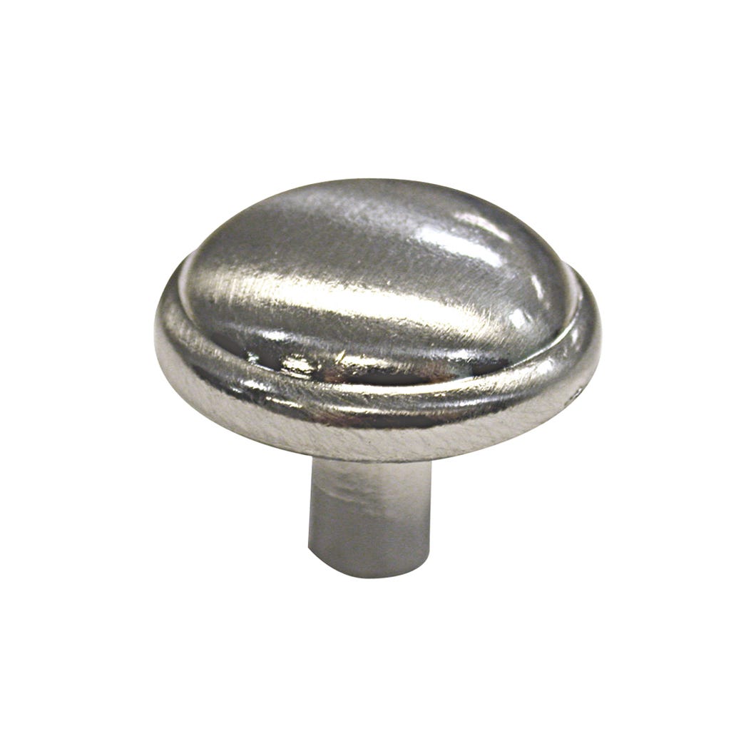 Metal Handle-Knob, Brushed Nickel, 28 mm