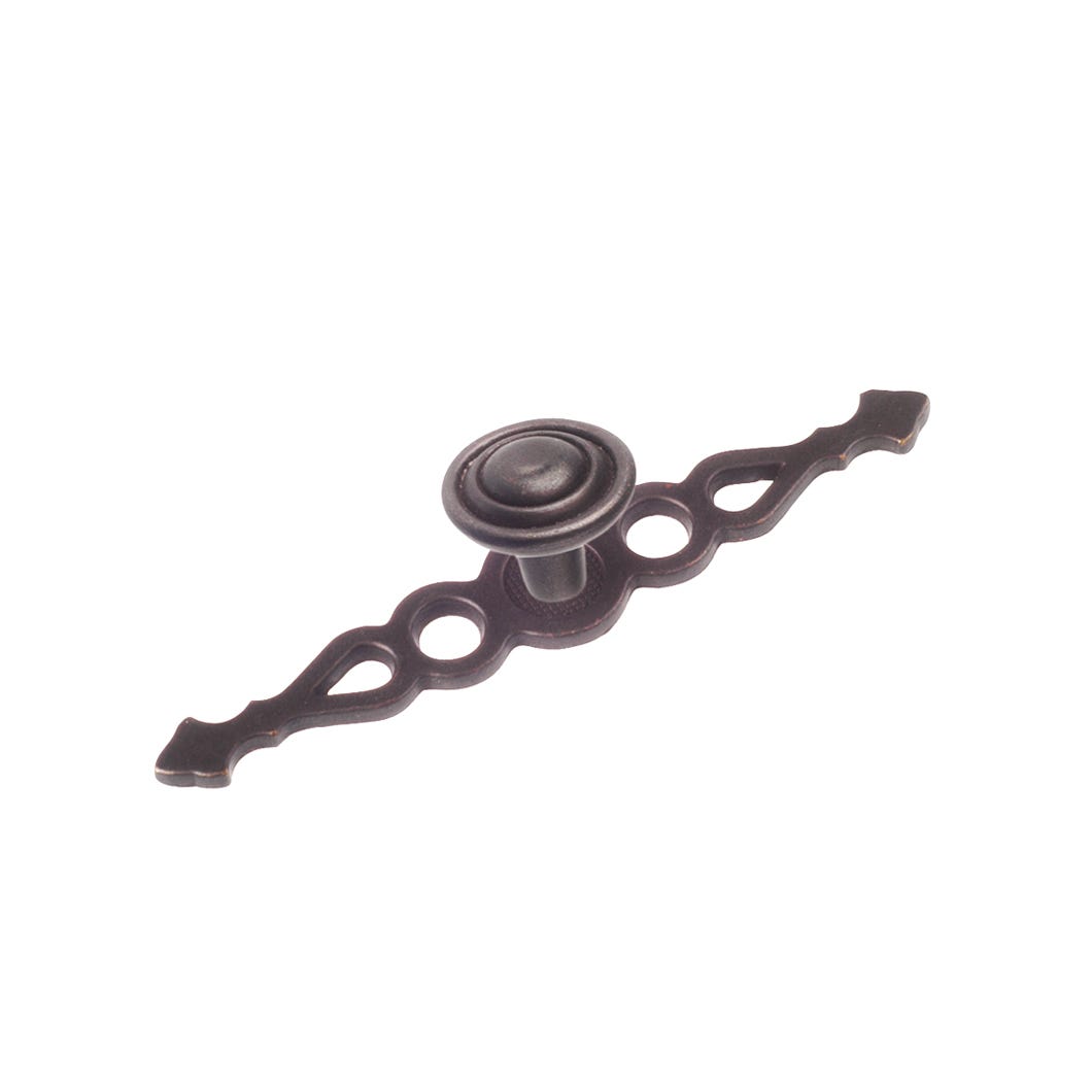 Metal Handle-Knob, Anthracite, 25 mm