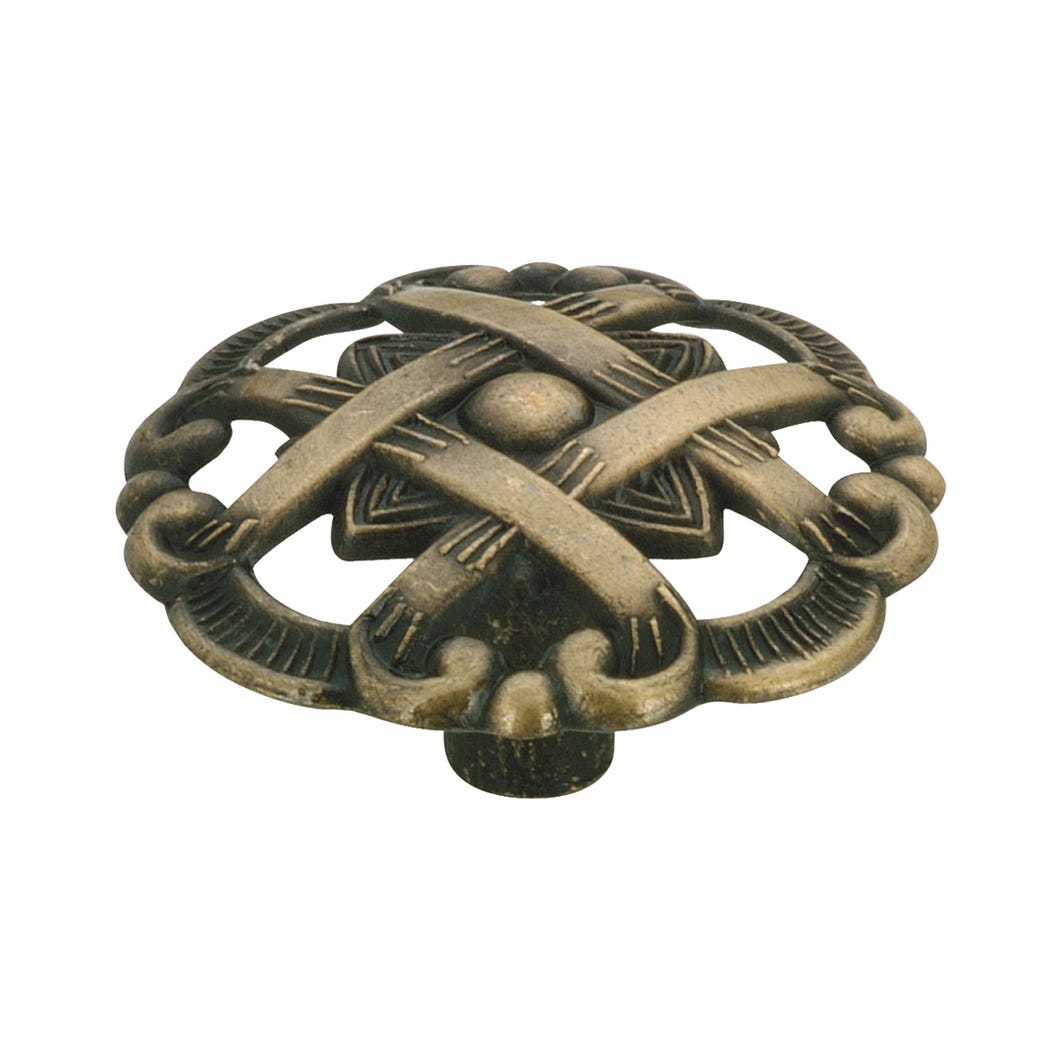 Metal Handle-Knob, English Antique, 37 mm