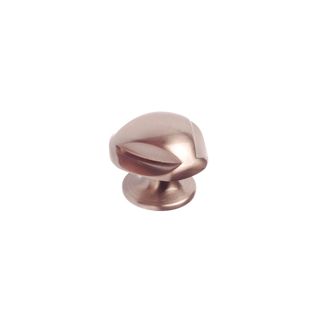 Metal Handle-Knob, Brushed Nickel, 33 mm