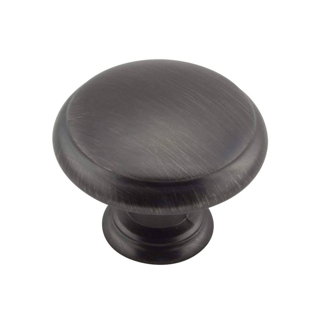 Metal Handle-Knob, Antique Nickel, 30 mm