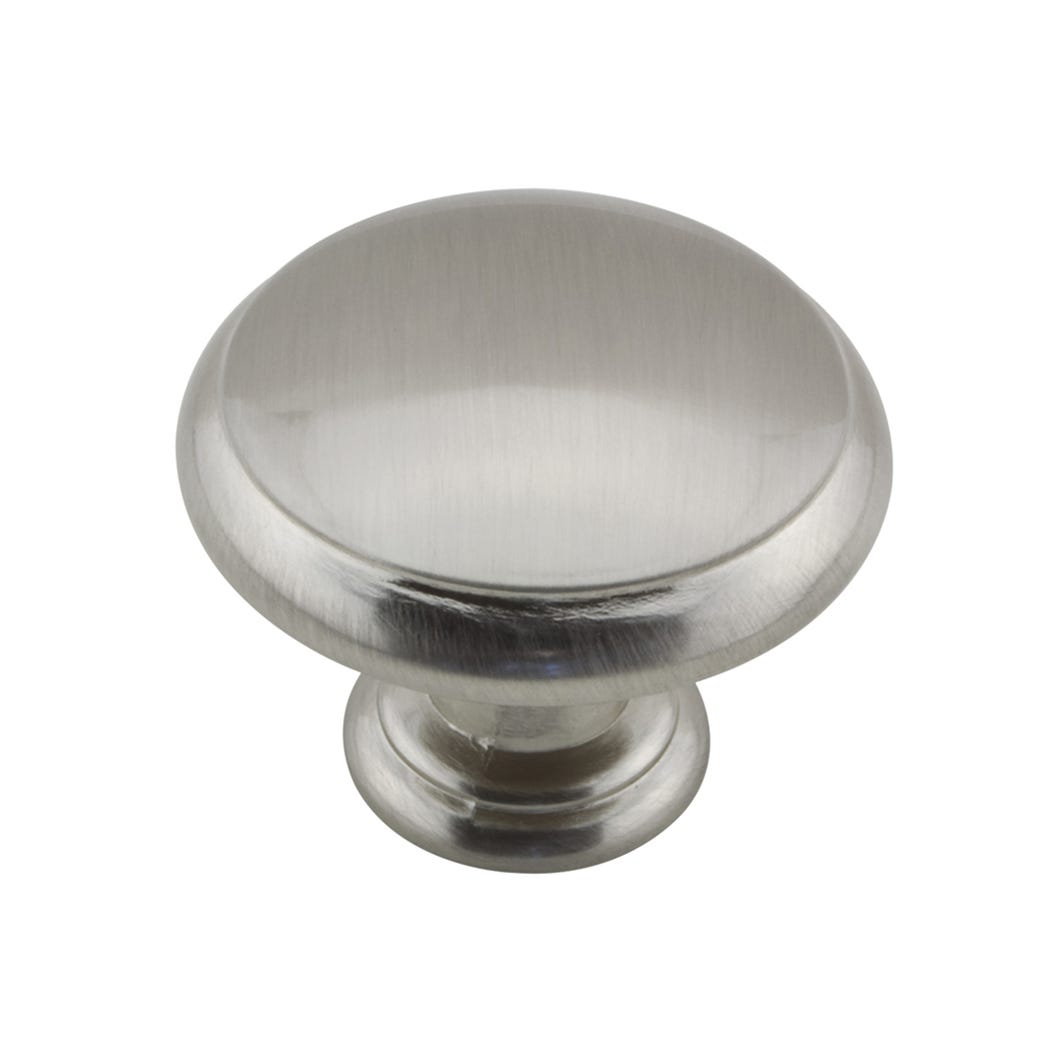 Metal Handle-Knob, Brushed Nickel, 30 mm