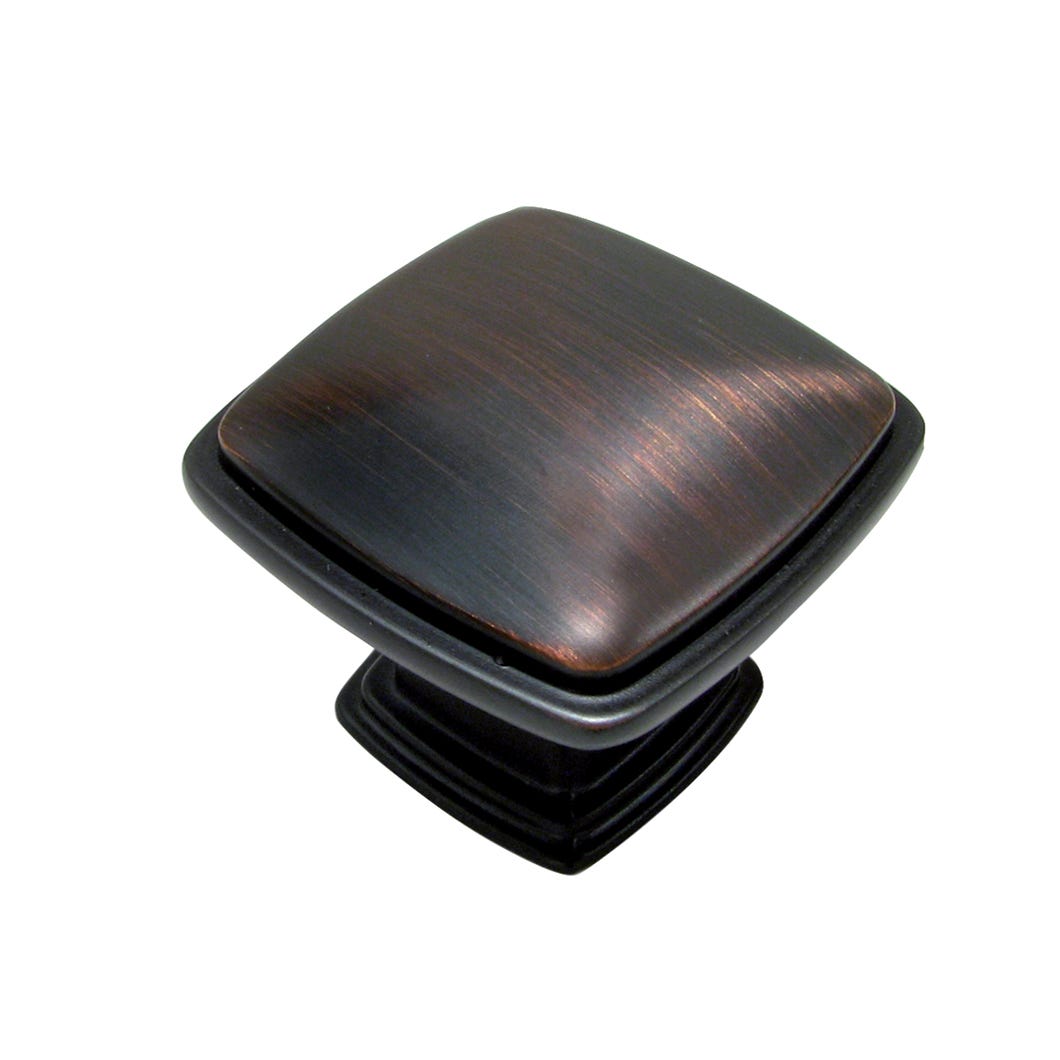 Metal Handle-Knob, Brushed Oil Bronze, 31 mm (8/32)