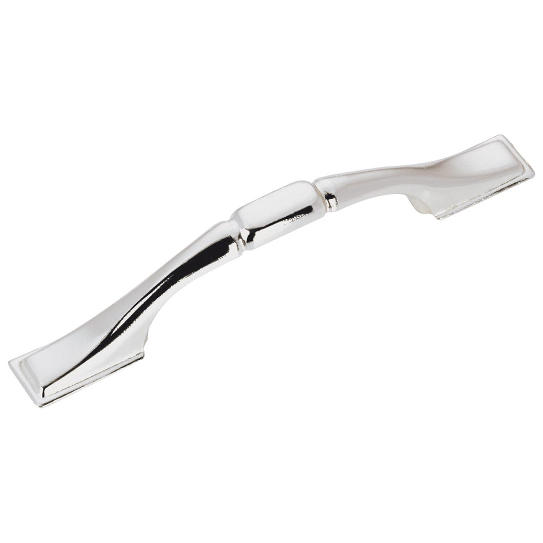 Metal Handle, Brushed Nickel, 3-in.